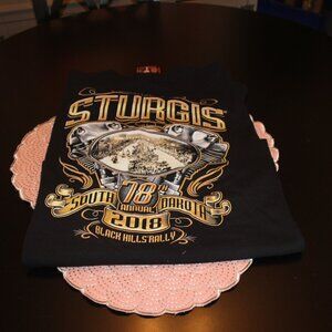 New 4XL Sturgis 78th Annual 2018 Welcome Riders Tshirt Black